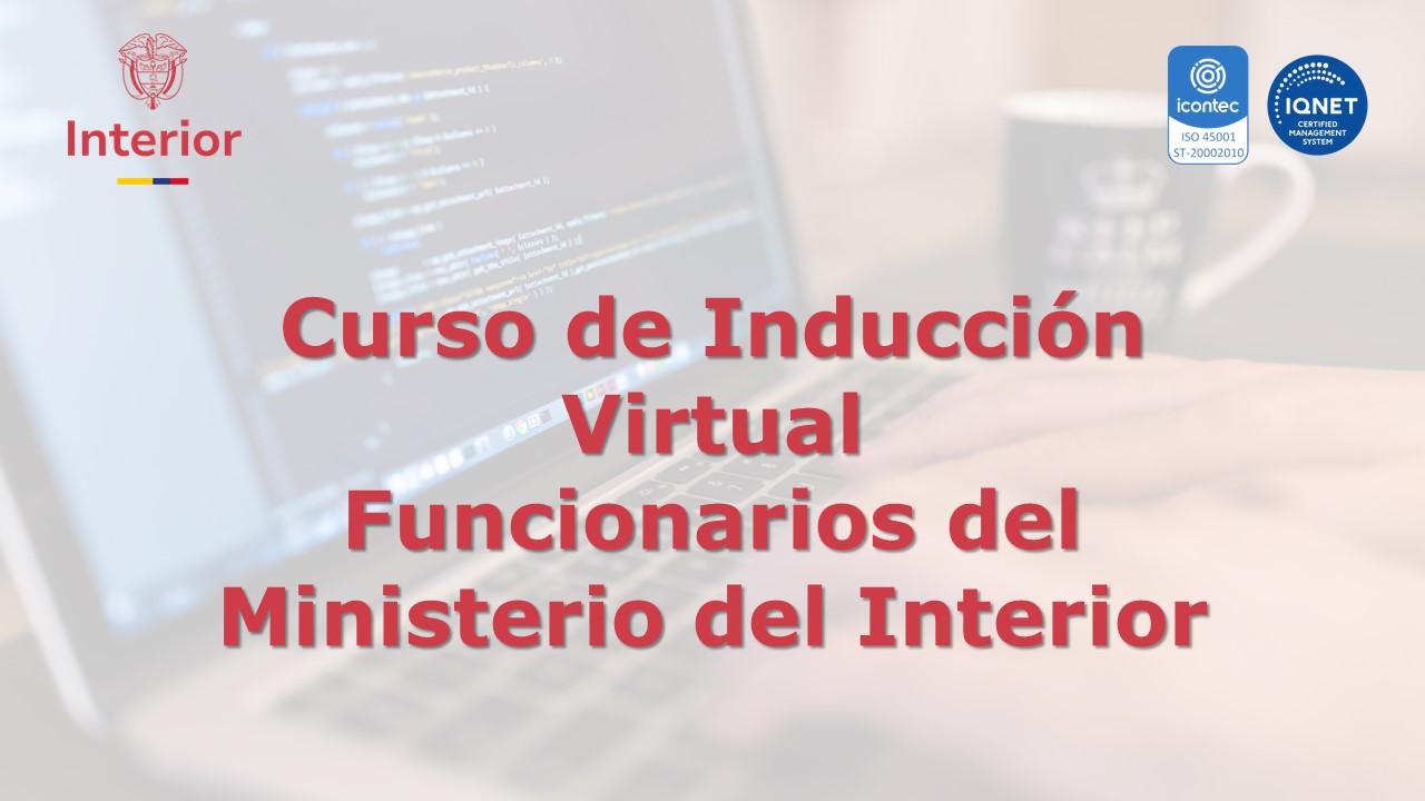 Curso de Inducción Virtual - Subdirección de Gestión Humana
